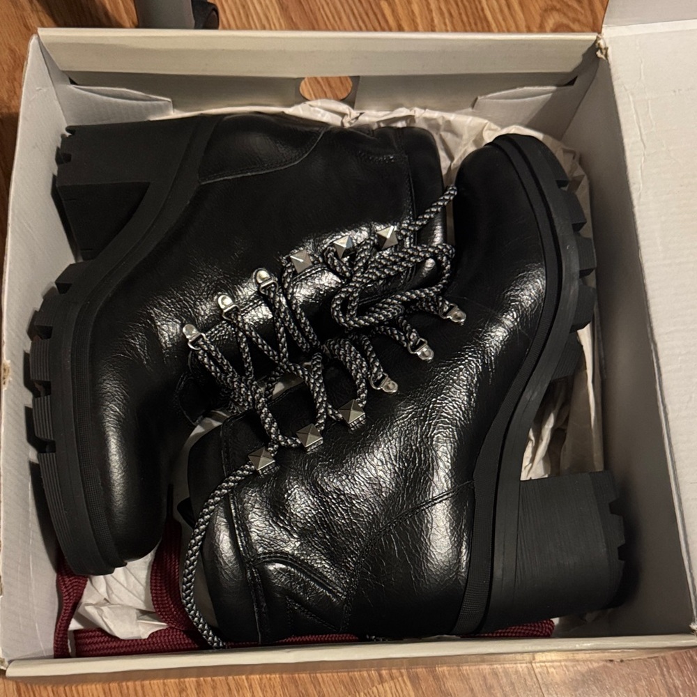 Marc Fisher Black Ankle Boots